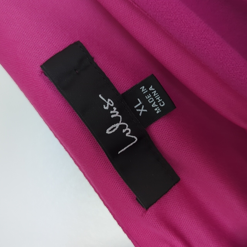 Lulus Darling Delight Fuchsia Skater Dress Pink - Size XL - Picture 3 of 7